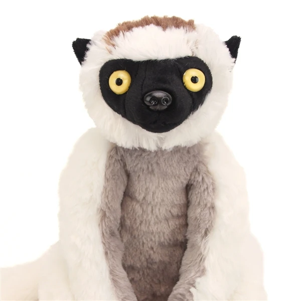 Cuddlekins Coquerel's Sifaka Stuffed Animal By Wild Republic 2 Cuddlekins Coquerel's Sifaka Stuffed Animal By Wild Republic - Image 2