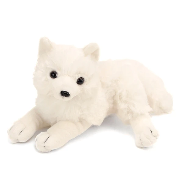 Stuffed Arctic Fox Mini Cuddlekin By Wild Republic 2 Stuffed Arctic Fox Mini Cuddlekin By Wild Republic - Image 2