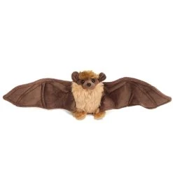 Stuffed Brown Bat Mini Cuddlekin By Wild Republic