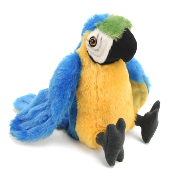 Stuffed Blue And Yellow Macaw Mini Cuddlekin By Wild Republic 1 Stuffed Blue And Yellow Macaw Mini Cuddlekin By Wild Republic