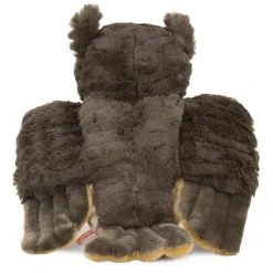 Stuffed Great Horned Owl 12 Inch Cuddlekin By Wild Republic -Boutique plush toy store WR 12310 4