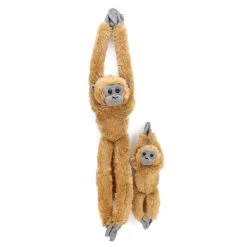 Hanging Stuffed Common Langur With Baby By Wild Republic 6 Hanging Stuffed Common Langur With Baby By Wild Republic -Boutique plush toy store WR 15262 4