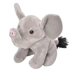 Pocketkins Small Plush Elephant By Wild Republic