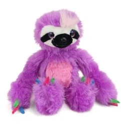 Purple Stuffed Sloth Sweet And Sassy Plush By Wild Republic