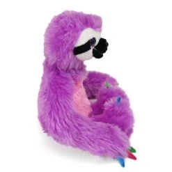 Purple Stuffed Sloth Sweet And Sassy Plush By Wild Republic -Boutique plush toy store WR 19447 4