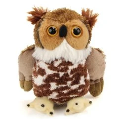 Hug 'Ems Small Great Horned Owl Stuffed Animal By Wild Republic