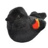 Plush Red-Winged Blackbird Audubon Bird With Sound By Wild Republic