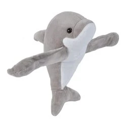 Huggers Dolphin Stuffed Animal Slap Bracelet By Wild Republic