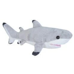 Small Stuffed Blacktip Shark Sea Critters Plush By Wild Republic