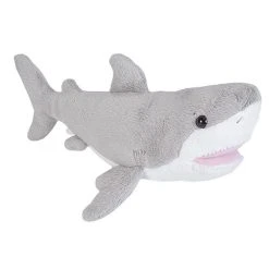 Small Stuffed Great White Shark Sea Critters Plush By Wild Republic