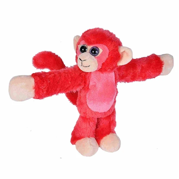 Huggers Red Monkey Stuffed Animal Slap Bracelet By Wild Republic 1 Huggers Red Monkey Stuffed Animal Slap Bracelet By Wild Republic