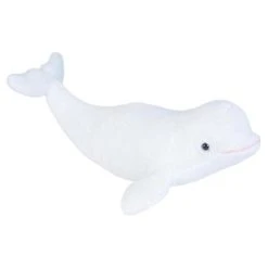 Stuffed Beluga Whale Mini Cuddlekins By Wild Republic