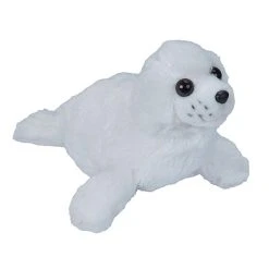 Stuffed Harp Seal Pup Mini Cuddlekins By Wild Republic