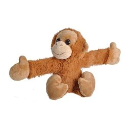 Huggers Orangutan Stuffed Animal Slap Bracelet By Wild Republic