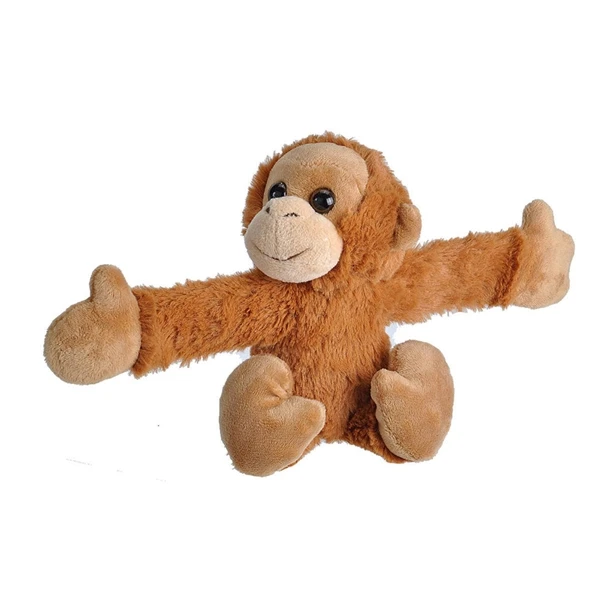 Huggers Orangutan Stuffed Animal Slap Bracelet By Wild Republic 1 Huggers Orangutan Stuffed Animal Slap Bracelet By Wild Republic