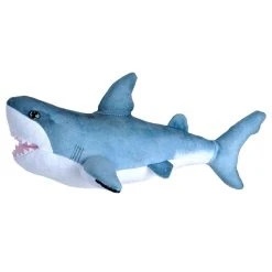 Small Stuffed Great White Shark Living Ocean Plush By Wild Republic
