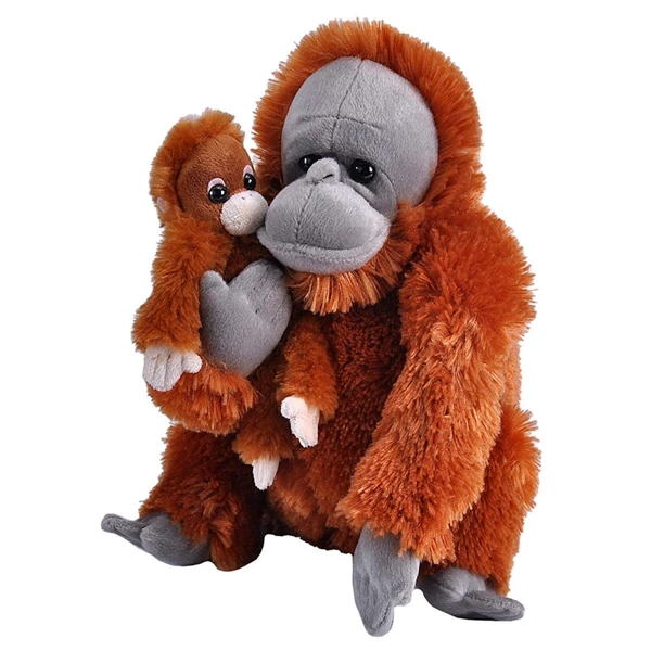Mom And Baby Orangutan Stuffed Animals By Wild Republic 1 Mom And Baby Orangutan Stuffed Animals By Wild Republic