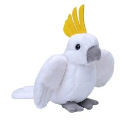 Pocketkins Small Plush Cockatoo By Wild Republic