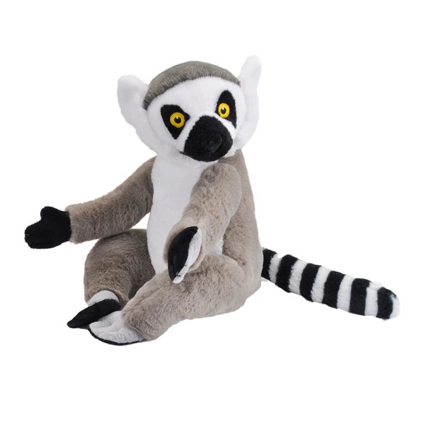 Stuffed Ring-Tailed Lemur EcoKins By Wild Republic 1 Stuffed Ring-Tailed Lemur EcoKins By Wild Republic