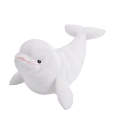 Stuffed Beluga Whale Mini EcoKins By Wild Republic