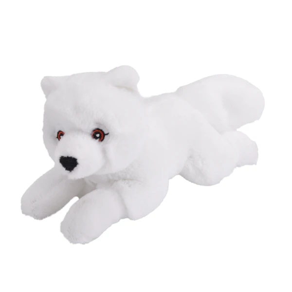 Stuffed Arctic Fox Mini EcoKins By Wild Republic 1 Stuffed Arctic Fox Mini EcoKins By Wild Republic