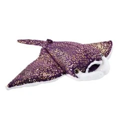 Stuffed Manta Ray Foilkins By Wild Republic