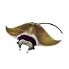 Stuffed Devil Ray Living Ocean Plush By Wild Republic