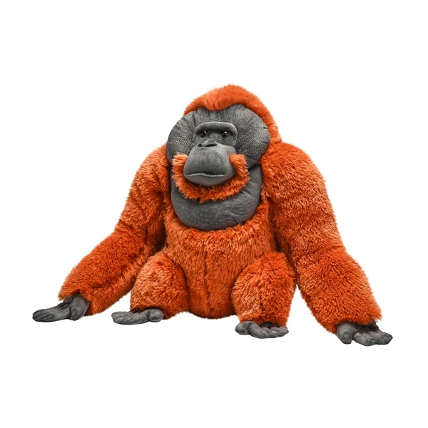 Realistic 15 Inch Plush Male Orangutan By Wild Republic 1 Realistic 15 Inch Plush Male Orangutan By Wild Republic