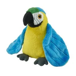 Pocketkins Eco-Friendly Small Plush Blue And Gold Macaw By Wild Republic