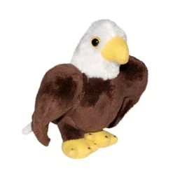 Pocketkins Eco-Friendly Small Plush Bald Eagle By Wild Republic