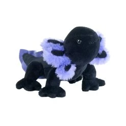 Pocketkins Eco-Friendly Small Plush Black Axolotl By Wild Republic